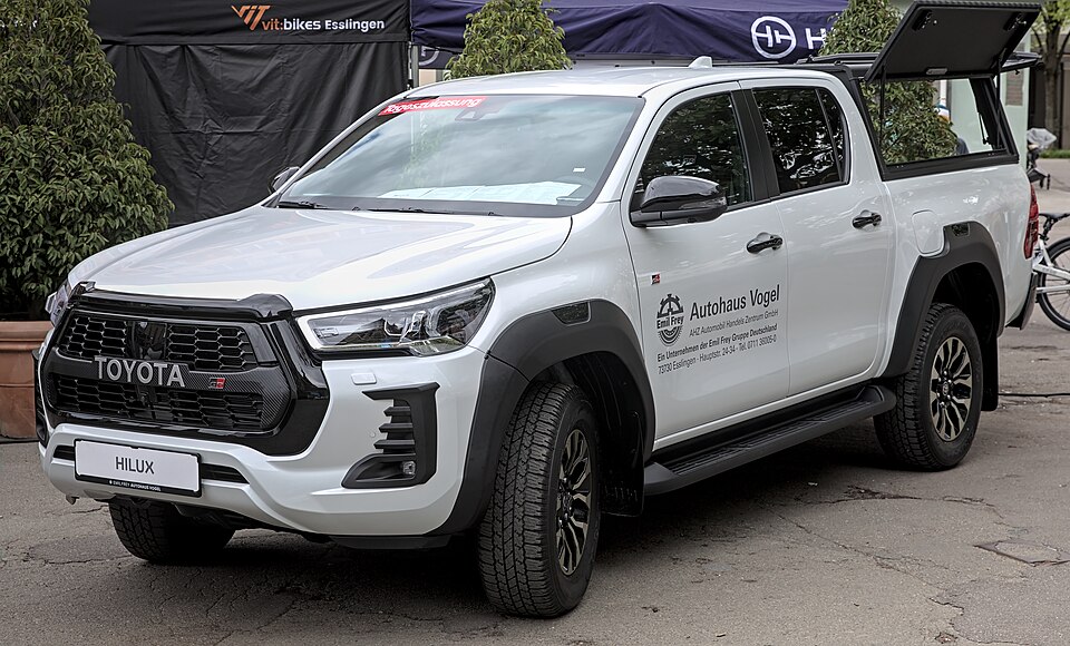Toyota Hilux da frota RÔDA